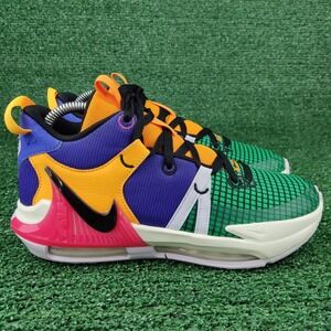 Nike Basketball Shoes Kids 6.5Y Multi LeBron Witness 7 GS FQ8170-585 Sneakers